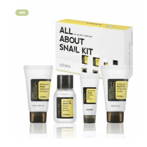 COSRX All About Snail Kit – مجموعة ترميم وإصلاح البشرة 4 خطوات | Yes Style