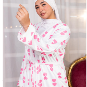 Hearts Matching Robe Set