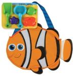 "BEACH TOTES BACK CLOWNFISH (S16) 5 sand toys included"