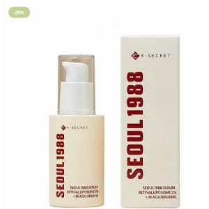 كي-سيكريت سيروم سيول 1988 بالريتينال والليبوزوم 2% – K-SECRET SEOUL 1988 Serum: Retinal Liposome 2% (50ml)