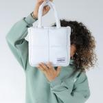 White Puffer Bag