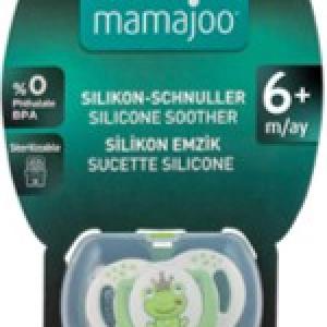 MAMAJOO 1 x ORTHODONTIC SILICONE SOOTHER 6 M + PRINCE FROG & STORAGE BOX