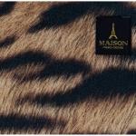 Light Blanket Printed French Design (Brown), 1.7KG