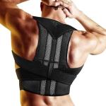 MD STAY FIT Adjustable Back Brace Posture Corrector Shoulder Lumbar Spine Posture Corrector Belt for Men Women Adjustable Corset