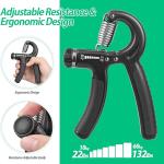 MD STAY FIT Hand Grip Strengthener - Hand Grip Strengthener - Forearm Hand Exerciser - Spring Forearm Hand Exerciser (Hand Exerciser)