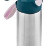 500ml insulated sport spout bottle - indigo rose
