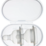 2x Anti-Colic Bottle Teats Small & Storage Box