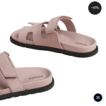 Hermes Chypre Sandal – Pink Suede