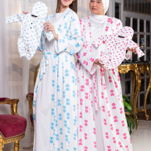 Hearts Matching Robe Set