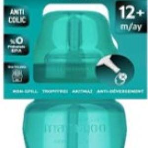 Non Spill Anti-Colic Straw Cup 270 ml Green