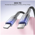Joyroom S-A42 Crystal-Clear Series 30W Lightning Black