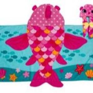 "HOODED TOWEL FISH (S18) 100% cotton"