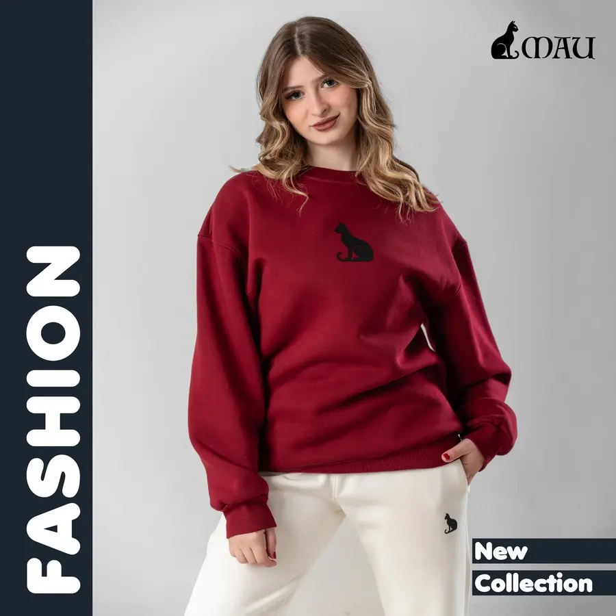 SWEAT-SHIRT مش مجرد هودي… ده راحة طول اليوم. قطن 100% ميلتون كومباكت تقيل وثابت، ضد الوبرة والانكماش. ✔ ضمان سنة ✔ معاينة قبل الاستلام ✔ دفع عند الاستلام أو فيزا