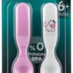 SPOONS SET COW & PINK