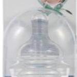 2x Anti-Colic Bottle Teats Small & Storage Box