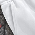 White Unisex Short