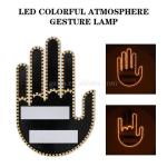 كف ليد مضيئ للزجاج الخلفي  للسيارة