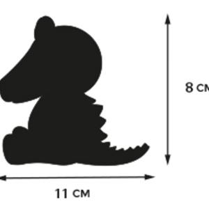 Crocodile Orbys Plush Clip