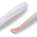MAMAJOO 2 x FEEDING SPOONS POWDER PINK & STORAGE BOX