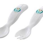 SPOON & FORK SET OWL