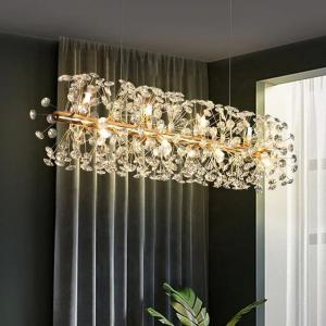 Crystal Chandelier 100Cm - Gold