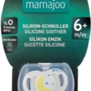 1x Orthodontic Silicone Soother Night/Day 6m+ & Storage Box