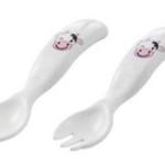 SPOON & FORK SET COW