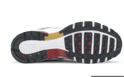 Nike P-6000 'Metallic Silver Red'