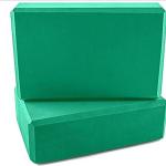 MSTAYFIT Premium Yoga Block Block High Density EVA Foam Non-Slip Home Gym Yoga Block Improve Stretching for Yoga/Pilates/Fitness 1pec