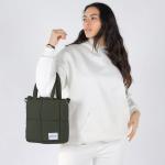 Olive Green Puffer Bag