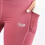 Pocket Flex Capri Pink Leggings