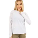 Long-Sleeve Training White Top