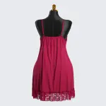 Lace V Neck Nightwear Spaghetti Strap Babydoll