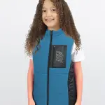 Kids Blue Puffer Vest