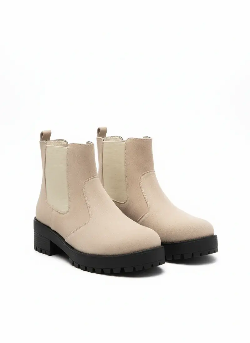 Elegant Ankle Boot Suede B-1-S
