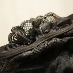 Classic Black Lace Underwire Bra Panty Set