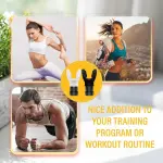 MD Stay fit® Breathing Trainer, Portable Lung Trainer, Anti-Breath Trainer for Oral and Muscle Exercise, Daily Fitness Training, Easy to Clean Design