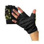 MD StayFit Fingerless Gloves, Padded Protection