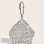 Silver Avara Clutch