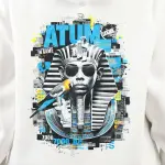 Pharaohs Graphic White Hoodie