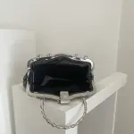 Black Florencia Clutch