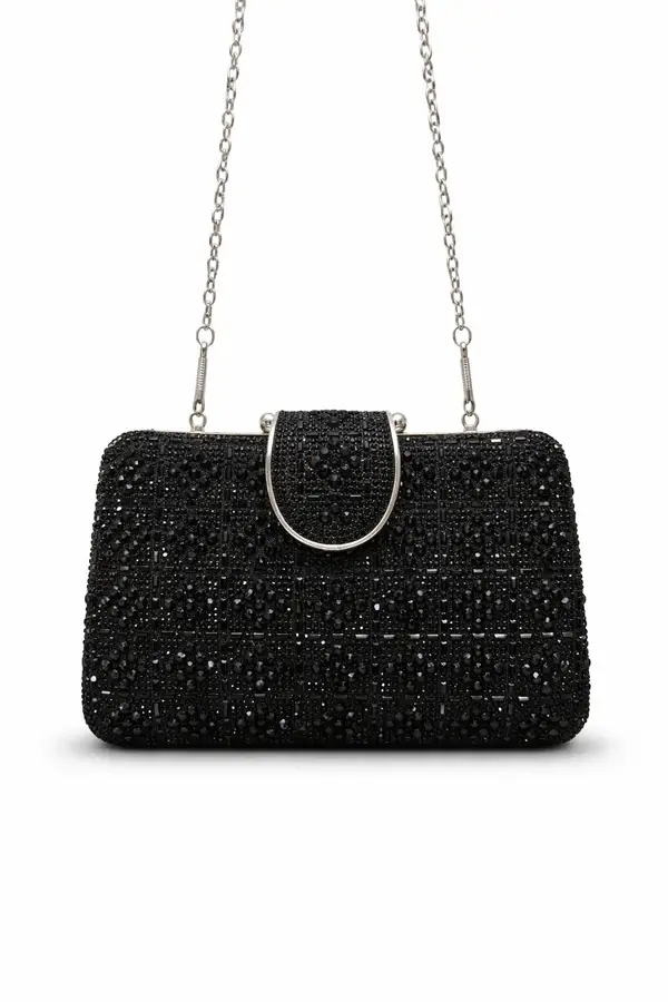 Luxury Geometric Embellished Evening Bag VS-69