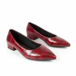Classic Croco Low Heel Pump BN-49