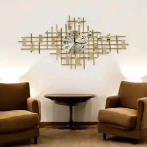 Metal Wall Clock Modern