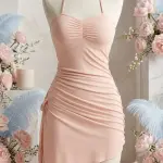 Feminine Dress - مايكروفايبر