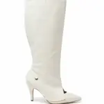 Convertible High-Heel Fabric Boots R-777