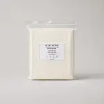 Agha Home Essential Comfort Microfiber Fitted Sheet Off‑White Stripe