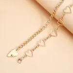Heart Metal Waist Chain for Women Retro Sexy Body Jewelry