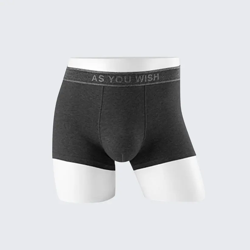 Men's Breathable Comfort Anti-Bacterial 80S Cotton Boxer Briefs