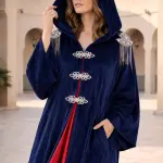 Navy Ramadan Kaftan